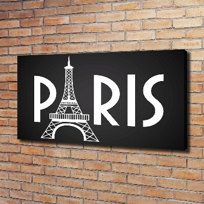 Tableau imprimé sur toile Paris