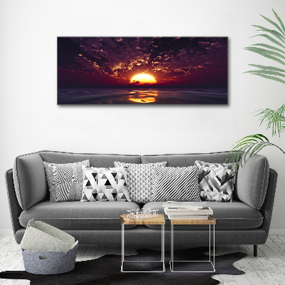 Tableau photo sur toile Coucher de soleil