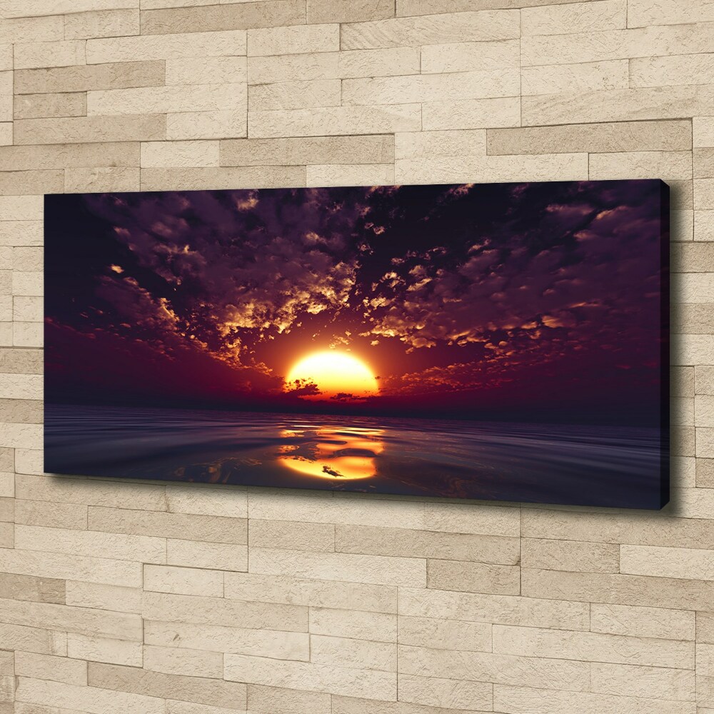 Tableau photo sur toile Coucher de soleil