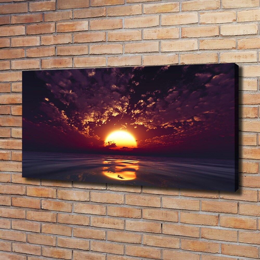 Tableau photo sur toile Coucher de soleil