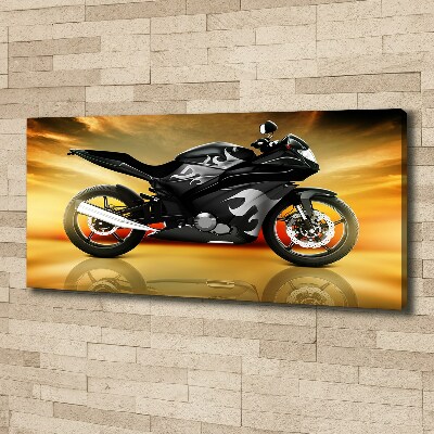 Tableau mural sur toile Moto