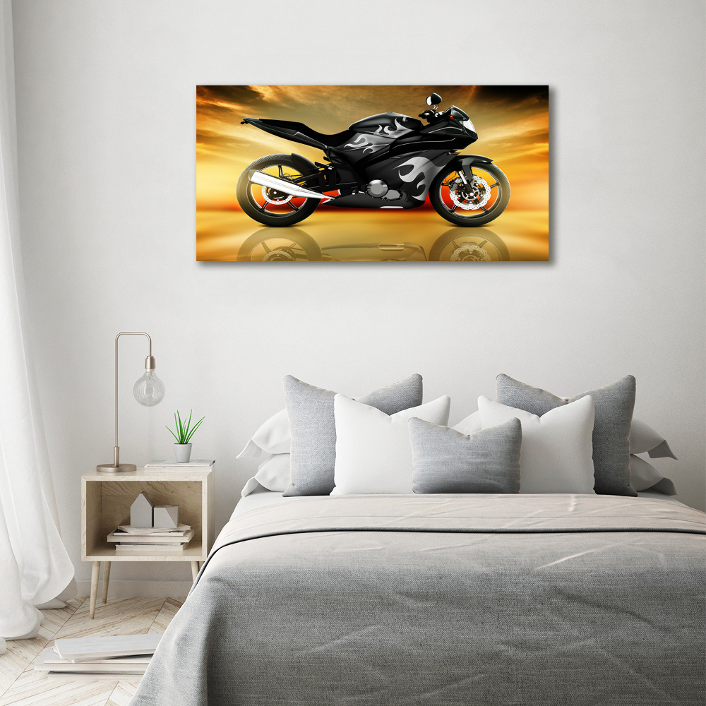 Tableau mural sur toile Moto