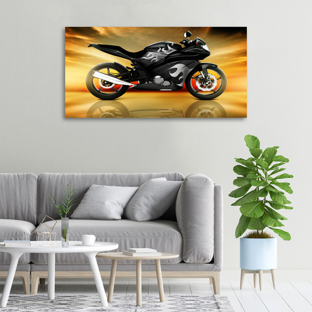 Tableau mural sur toile Moto