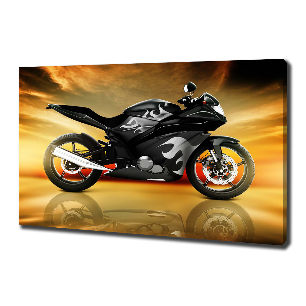 Tableau mural sur toile Moto