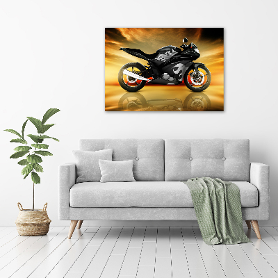 Tableau mural sur toile Moto