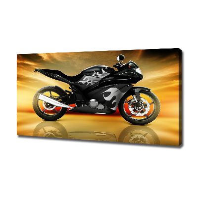 Tableau mural sur toile Moto