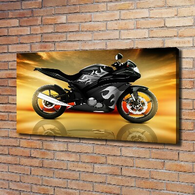 Tableau mural sur toile Moto