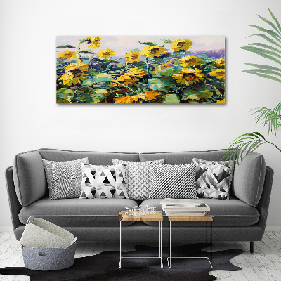 Tableau imprimé sur toile Tournesols