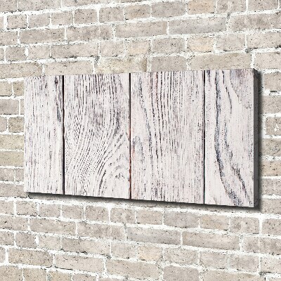 Tableau imprimé sur toile Mur en bois