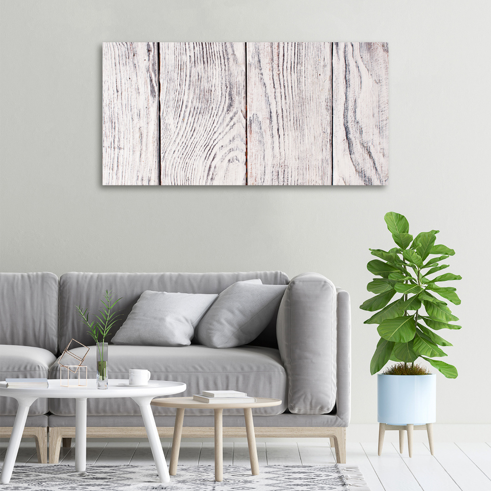 Tableau imprimé sur toile Mur en bois