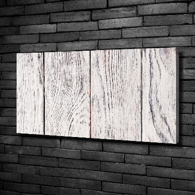 Tableau imprimé sur toile Mur en bois