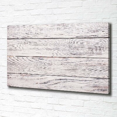 Tableau imprimé sur toile Mur en bois