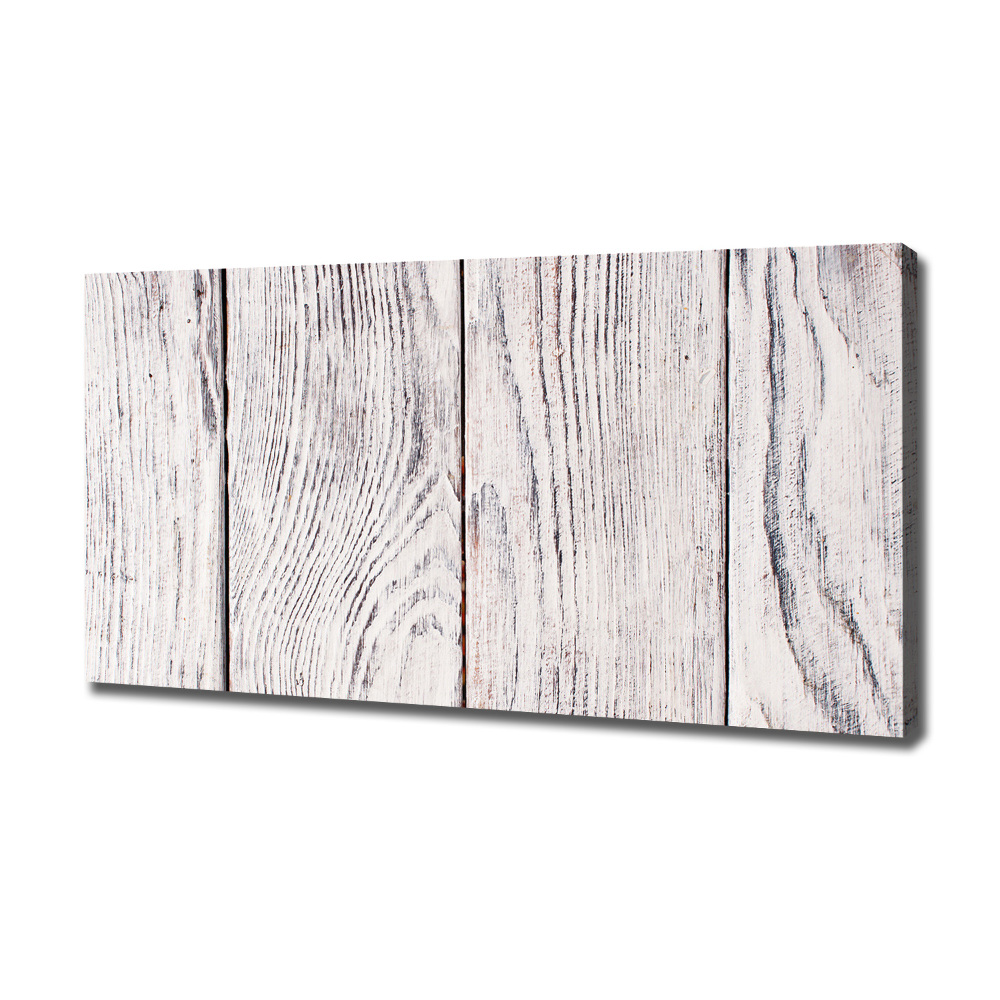 Tableau imprimé sur toile Mur en bois