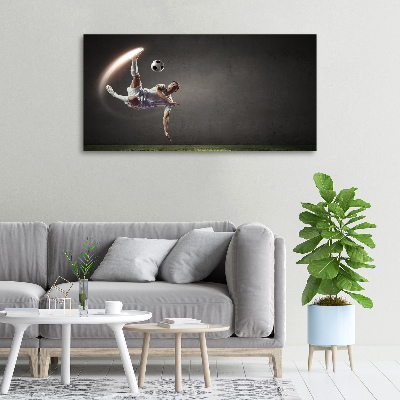 Tableau mural sur toile Footballer