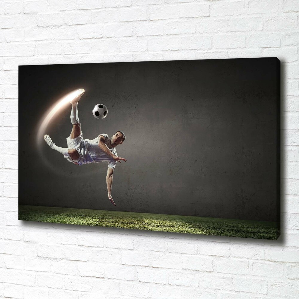 Tableau mural sur toile Footballer