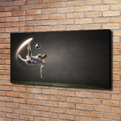 Tableau mural sur toile Footballer