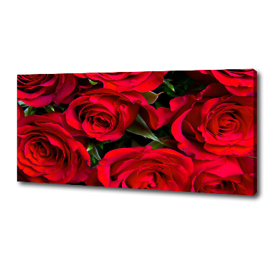 Tableau sur toile Roses rouges