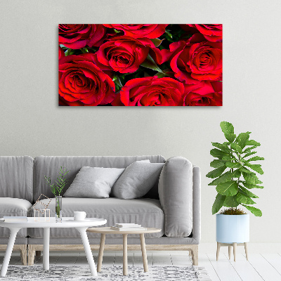 Tableau sur toile Roses rouges