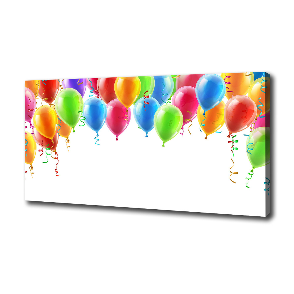 Tableau imprimé sur toile Ballons colorés