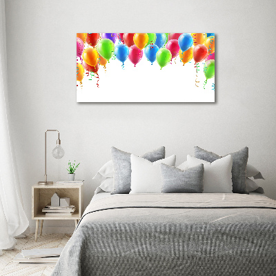 Tableau imprimé sur toile Ballons colorés