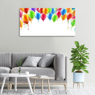 Tableau imprimé sur toile Ballons colorés