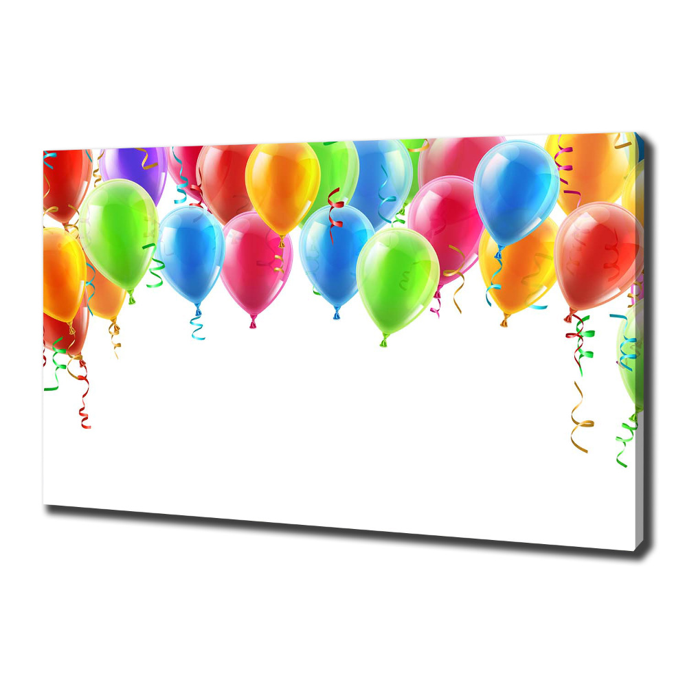 Tableau imprimé sur toile Ballons colorés