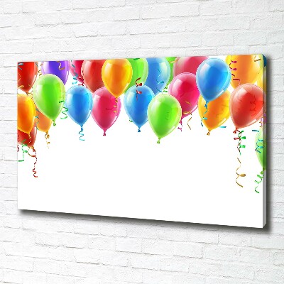 Tableau imprimé sur toile Ballons colorés