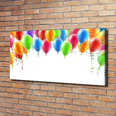 Tableau imprimé sur toile Ballons colorés