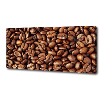 Tableau imprimé sur toile Motif de grain de café