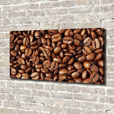 Tableau imprimé sur toile Motif de grain de café