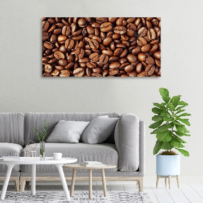 Tableau imprimé sur toile Motif de grain de café