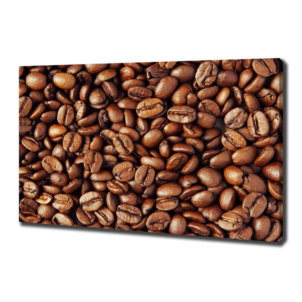 Tableau imprimé sur toile Motif de grain de café