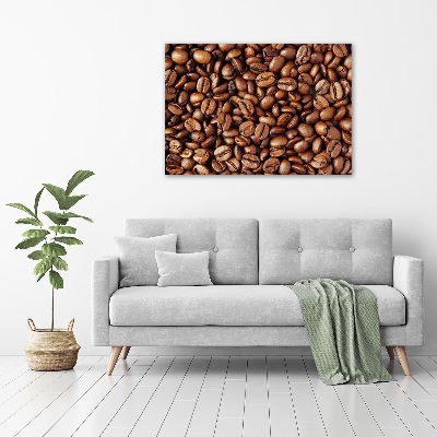 Tableau imprimé sur toile Motif de grain de café