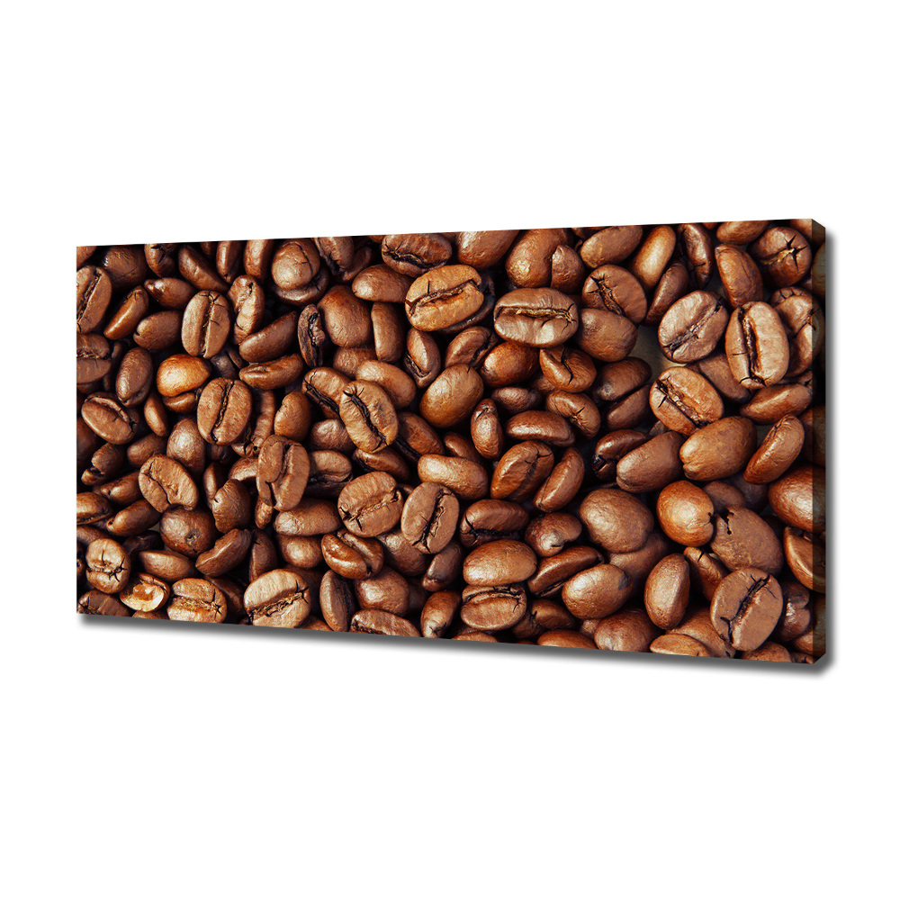 Tableau imprimé sur toile Motif de grain de café