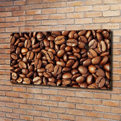 Tableau imprimé sur toile Motif de grain de café