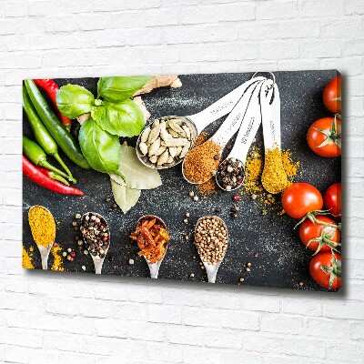 Tableau photo sur toile Mélange de pâtes