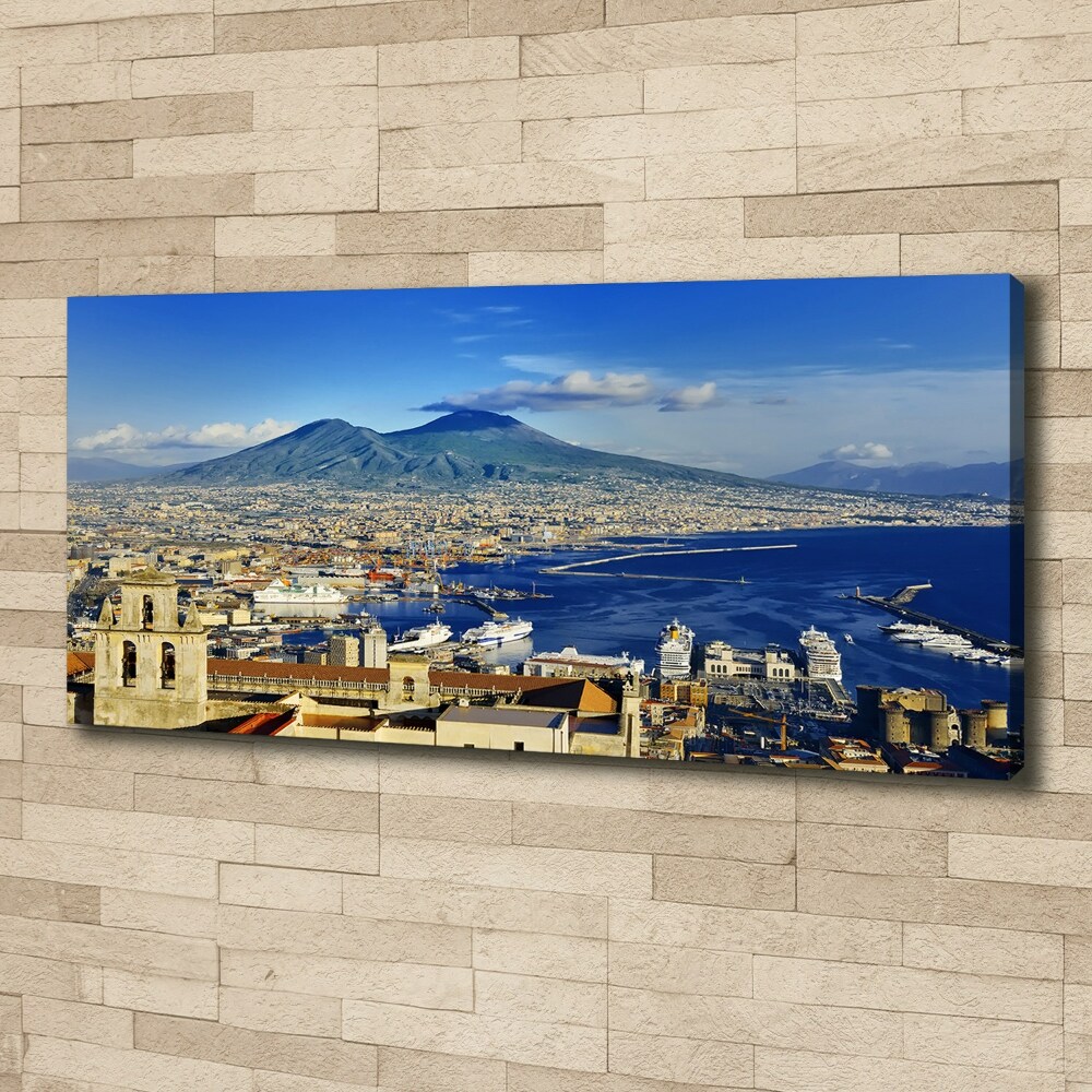 Tableau toile imprimée Naples Italie