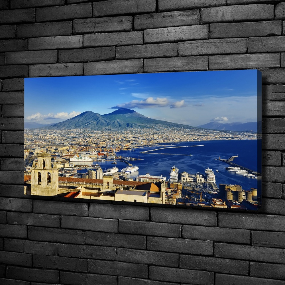 Tableau toile imprimée Naples Italie