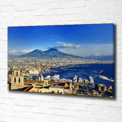 Tableau toile imprimée Naples Italie