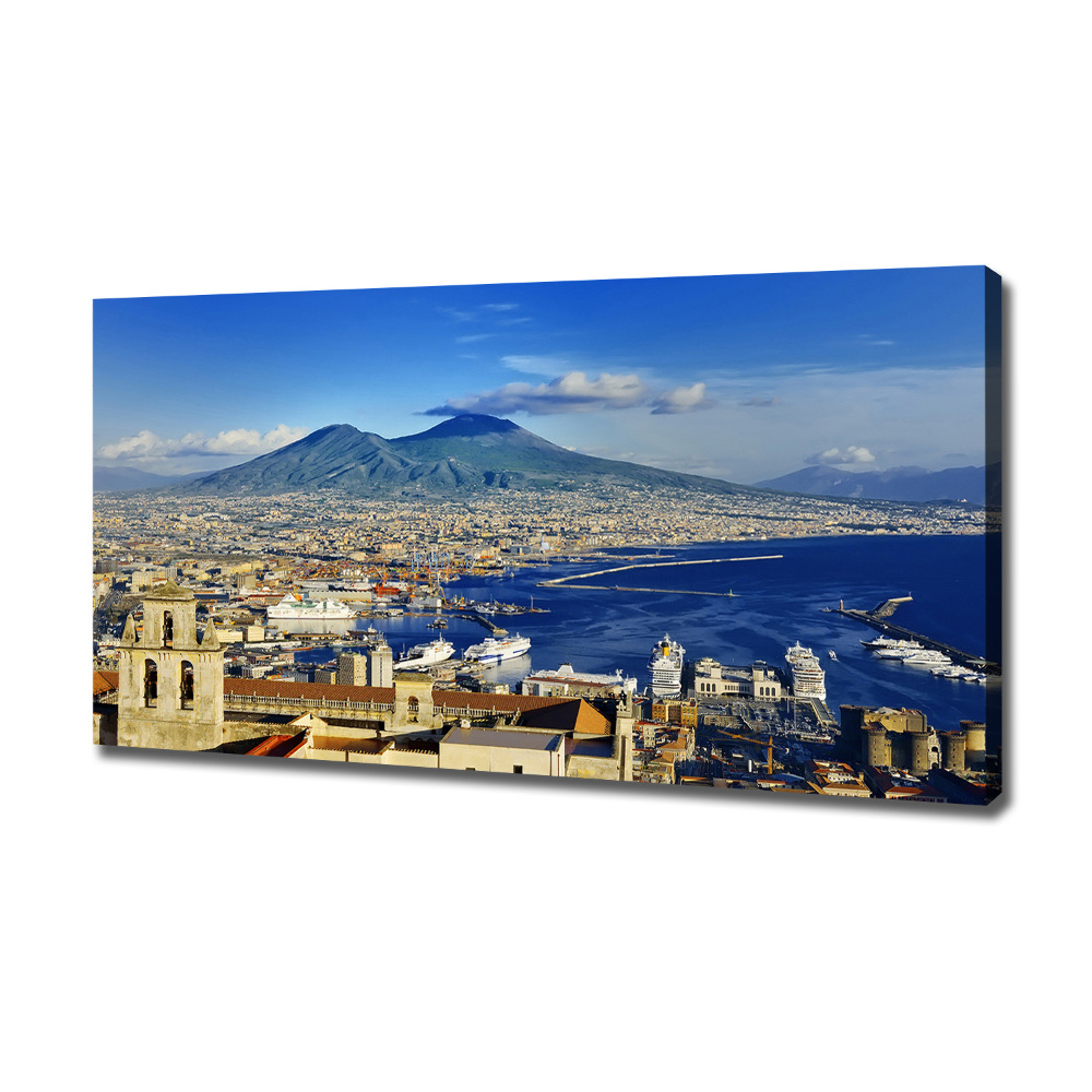 Tableau toile imprimée Naples Italie