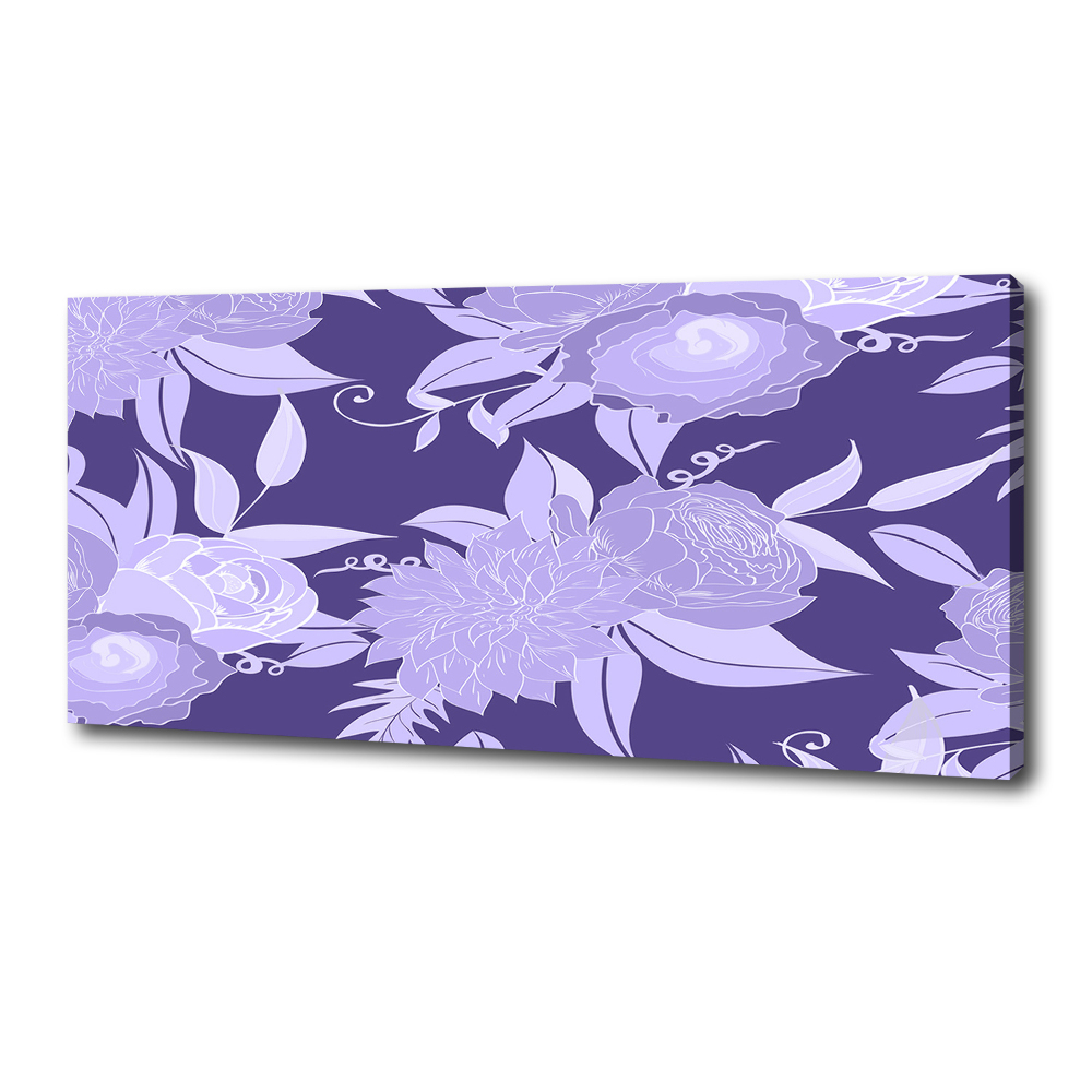 Tableau imprimé sur toile Motif floral