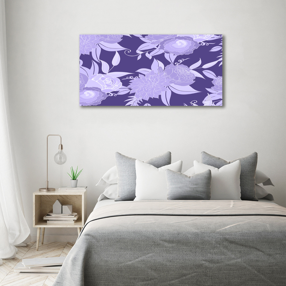 Tableau imprimé sur toile Motif floral