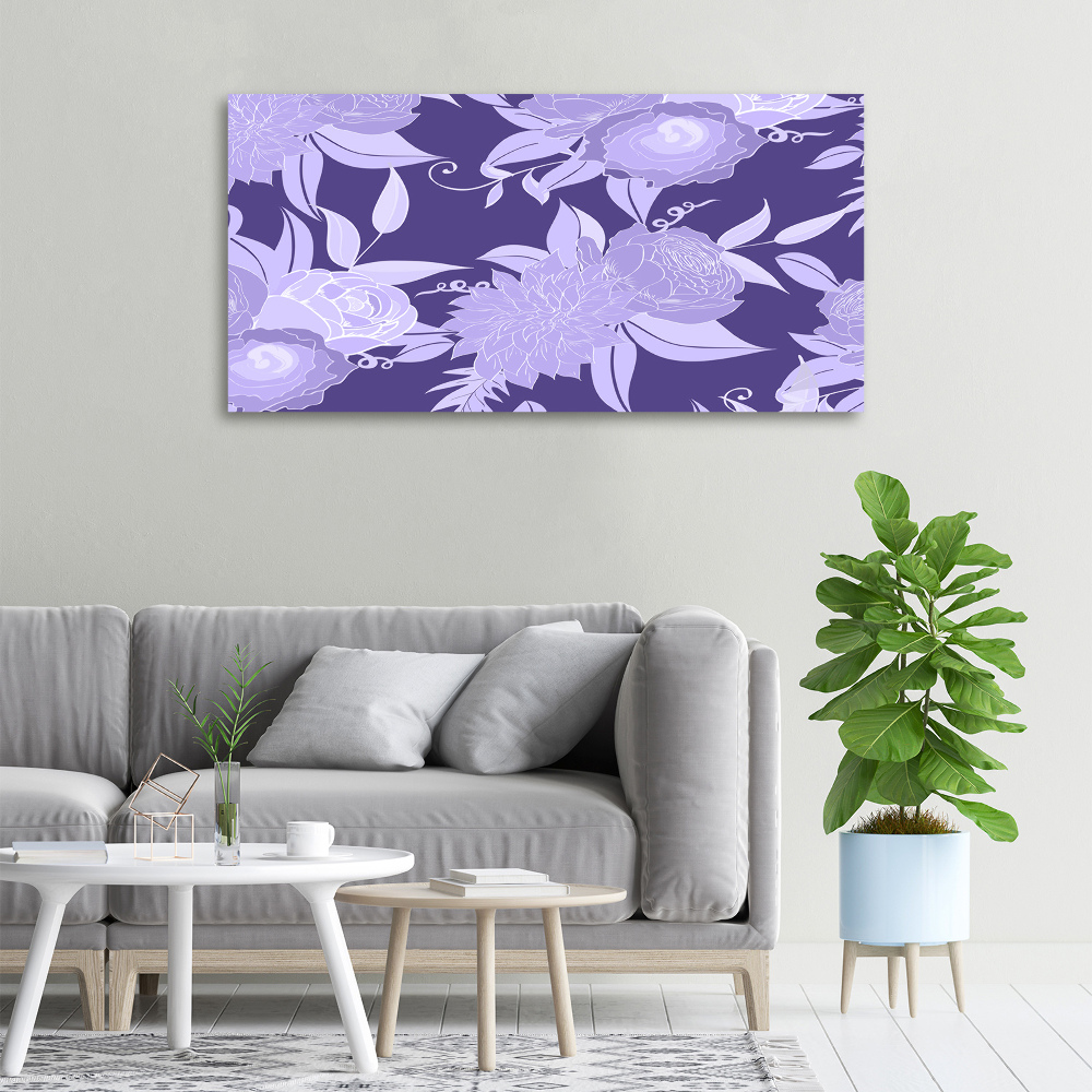 Tableau imprimé sur toile Motif floral