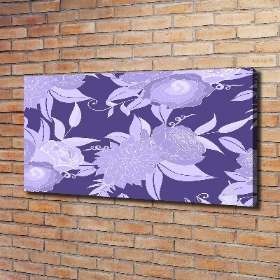 Tableau imprimé sur toile Motif floral