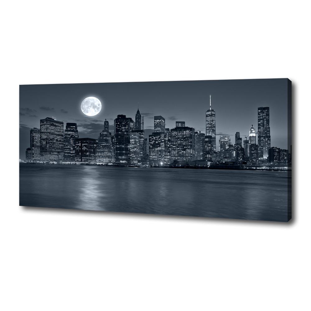 Tableau mural sur toile New York de nuit