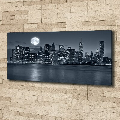 Tableau mural sur toile New York de nuit