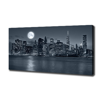 Tableau mural sur toile New York de nuit