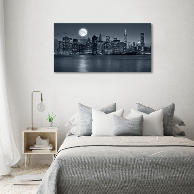 Tableau mural sur toile New York de nuit