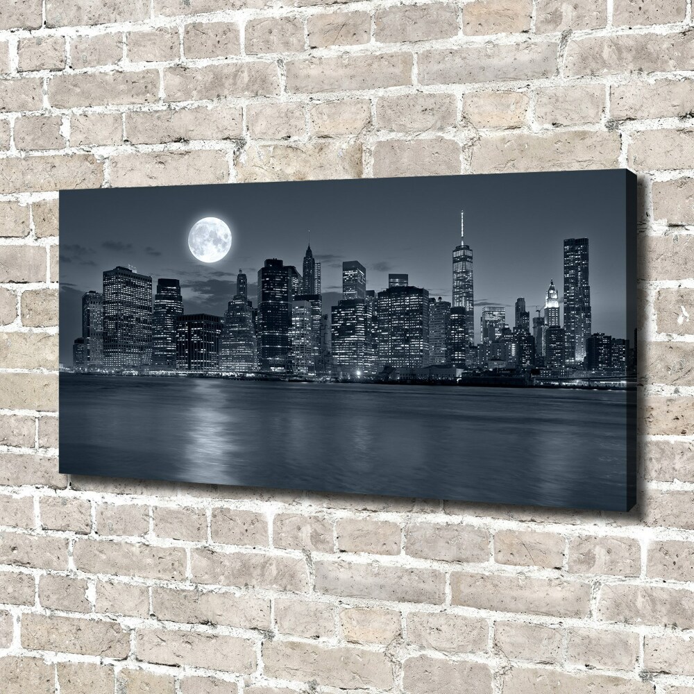 Tableau mural sur toile New York de nuit