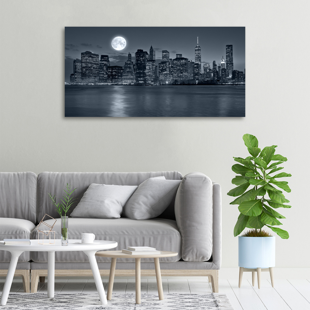 Tableau mural sur toile New York de nuit